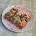 オレンジリング's cooksnap of when they made 厚揚げ＊味噌マヨチーズでチン.