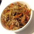 ☆もろくみ☆'s cooksnap of when they made シャキシャキ食感♪　ヤーコンのきんぴら.