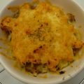 papann's cooksnap of when they made ひき肉とかぼちゃマッシュのチーズ焼き♡.