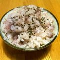 izoom's cooksnap of when they made ☆簡単！綺麗な『紫いもごはん』.