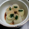 YANMARDi's cooksnap of when they made 白菜とにらでロールおひたし.