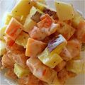 かみなりだき's cooksnap of when they made 秋のスイートサラダ♪.