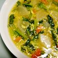 ぴにゃーな's cooksnap of when they made とろり～♪かぶの玉子中華スープ.