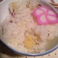 黒まめ：）'s cooksnap of when they made さつまいもご飯.