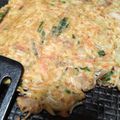 クックVVO8Y4☆'s cooksnap of when they made ゆで残りそうめん救済！そうめんチヂミ.