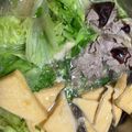 りこりゃんママ's cooksnap of when they made レタスと豚肉の簡単しゃぶしゃぶ鍋★.