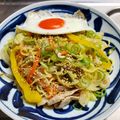 美らはいび's cooksnap of when they made 大人気！野菜たっぷり塩焼きそば.