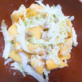よちりん's cooksnap of when they made 美肌☆白菜と柿のヨーグルトサラダ.