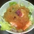 どおなつ's cooksnap of when they made あっさり☆チキンの梅みぞれ丼♪.