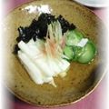 ＴＯＭＯＷＡＴ's cooksnap of when they made かっぱ酢（ながいもときゅうりの酢のもの）.