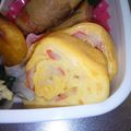 Risaのmama's cooksnap of when they made たまご焼き♪カニカマ入り☆.