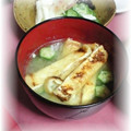 ＴＯＭＯＷＡＴ's cooksnap of when they made ✿うめえ！オクラと焼きあげの味噌汁✿.