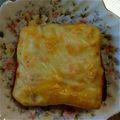 ななぞぅ's cooksnap of when they made 鮭マヨマスタードトースト♪.