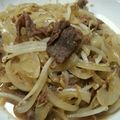 SARINGER's cooksnap of when they made 牛肉ともやしの塩麹オイスター炒め.