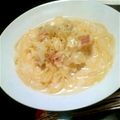 みめぐみりあ's cooksnap of when they made キャベツとベーコンのクリームスープ.