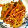 みあゅ's cooksnap of when they made 簡単☆蓮根のきんぴら.