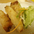 cocoりえ's cooksnap of when they made 揚げ生春巻き。えび豚ウマ！.