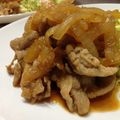悠クマトラママ's cooksnap of when they made ブタロースのスタミナ焼き♪.