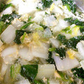 あいとら's cooksnap of when they made 白菜とほうれん草のほかほかスープ♪.