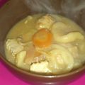 ぉしり☆'s cooksnap of when they made 鮭とじゃがいも団子の味噌鍋（石狩鍋風）.