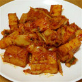 yukky0717's cooksnap of when they made 厚揚げのオイマヨキムチ！.