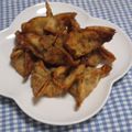 陽翔mam 's cooksnap of when they made ぎょうざの皮でサモサ.