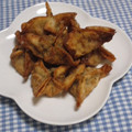 陽翔mam 's cooksnap of when they made ぎょうざの皮でサモサ.