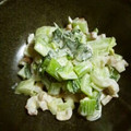ｈａｒｕ～ｒｕ's cooksnap of when they made ➏青梗菜とちくわの和え物✿➏.
