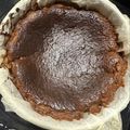 おまめ's cooksnap of when they made バスク風チーズケーキ♡チョコバスチー.