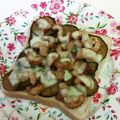 龍青空ママ's cooksnap of when they made 茄子味噌のチーズ☆トースト.
