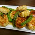 akilondon's cooksnap of when they made れんこんフワフワ肉団子.