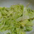 maccheroni's cooksnap of when they made キャベツとツナの和風辛子マヨネーズ和え.