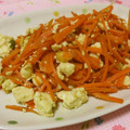 はたはたぷー's cooksnap of when they made 炒め白和え!?粉末ピーナッツで白和え風.