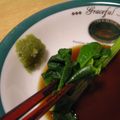 元クマ's cooksnap of when they made ❀ほうれん草しゃぶしゃぶ❀.