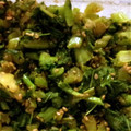 nyon125's cooksnap of when they made お姑さん ありがとう大根葉の炒め物.