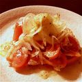 子めろん's cooksnap of when they made ☆新玉ねぎとトマトの塩麹マリネ☆.