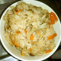 yukimamamama's cooksnap of when they made しめじとマイタケの炊き込みご飯.