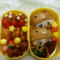 piccolo♡'s cooksnap of when they made キャラ弁　お稲荷　パンダ.