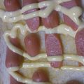 ぶ〜ちゃん。's cooksnap of when they made 簡単 ウィンナートースト.