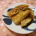 赤い電話's cooksnap of when they made 油あげの豚キム挟み焼き.