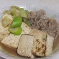 きらり流れ星's cooksnap of when they made 牛肉・ごぼう・焼き豆腐の炒め煮☆.