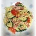 ＴＯＭＯＷＡＴ's cooksnap of when they made 干しズッキーニのパスタ.