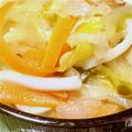 メロメロメロンパンダ's cooksnap of when they made 片手鍋で簡単ちゃんぽんうどん.
