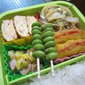 上野食堂's cooksnap of when they made ごはんがすすむー！カニカマ入り玉子焼き☆.