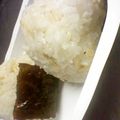 bknb38's cooksnap of when they made 肉 IN おにぎり❇︎海苔巻き.