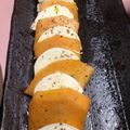 tomotono's cooksnap of when they made 秋だよ♪柿とモッツァレラのカプレーゼ！.