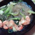 asachie's cooksnap of when they made チンゲンサイとエビと春雨の中華煮込み.