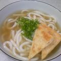 ダ〜ごはん's cooksnap of when they made カリッと焼き揚げで♡きつねうどん.