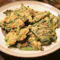 椿hime's cooksnap of when they made ＊ニラ納豆ちぢみ＊.