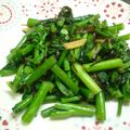 myukitty's cooksnap of when they made なばなの塩昆布炒め♪.